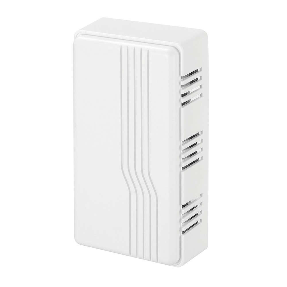 Heath Zenith Wired Mechanical Doorbell Chime, White, Plastic, No Size, White