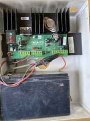 Paradox Security Wired Access Control Module POWER 12ADT BOARD BOX 12V Battery