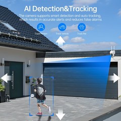 5G Wifi Wireless Security Camera System Outdoor Home Night Vision Cam 1080P HD