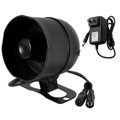 Loud 120dB WiFi Horn Siren Smart Burglar Alarm For House Garage Power Supply