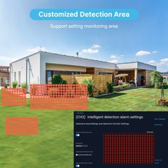 JENNOV Wireless Security Camera System 5MP 10CH 1TB NVR Two-Way Audio Recording