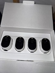 Arlo Essential Spotlight 4 Cameras + 1 Solar Panel, Motion Only Alert Type