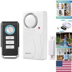 Wireless Remote Door Alarm with 105dB Alert – Ideal for Kids & Alzheimer’s Care